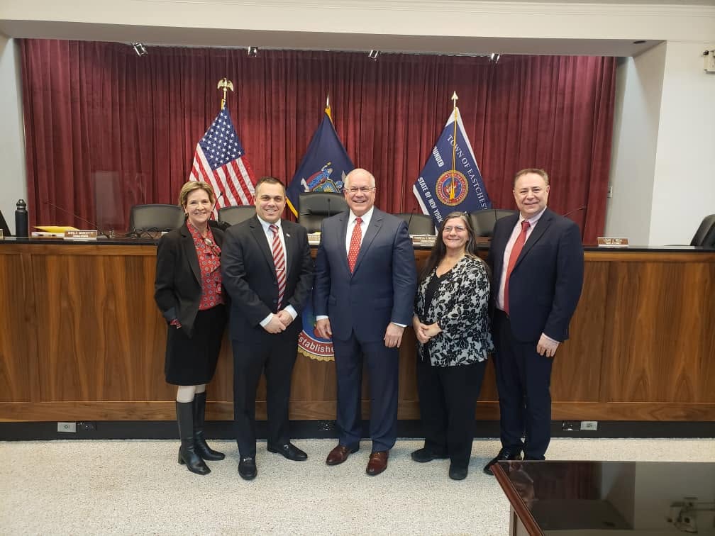 Town Board at Town Hall